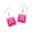THE GIRLS EARRINGS HOT PINK
